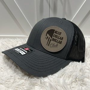 Trucker SnapBack Richardson 112 hat. Blue Collar Club.